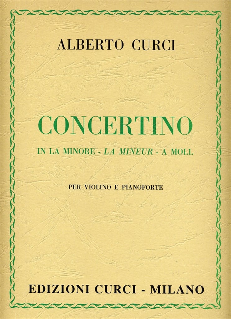 Concertino in La Minore